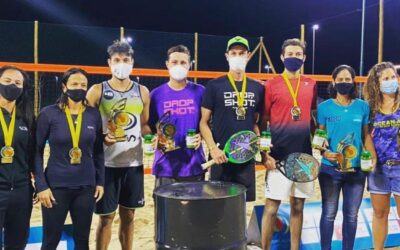 Copa Alive de Beach Tennis no Aretê tem brasileiros e uma italiana como vencedores