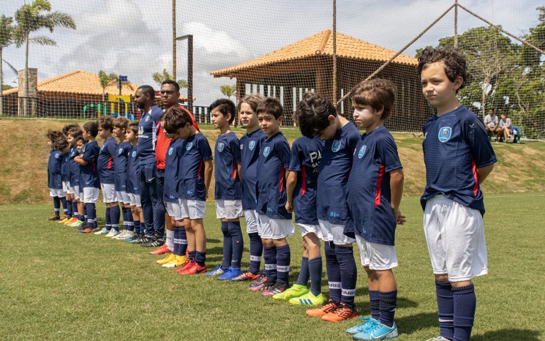 Unidade da Paris Saint-Germain Academy Brasil no Aretê completa 2 anos